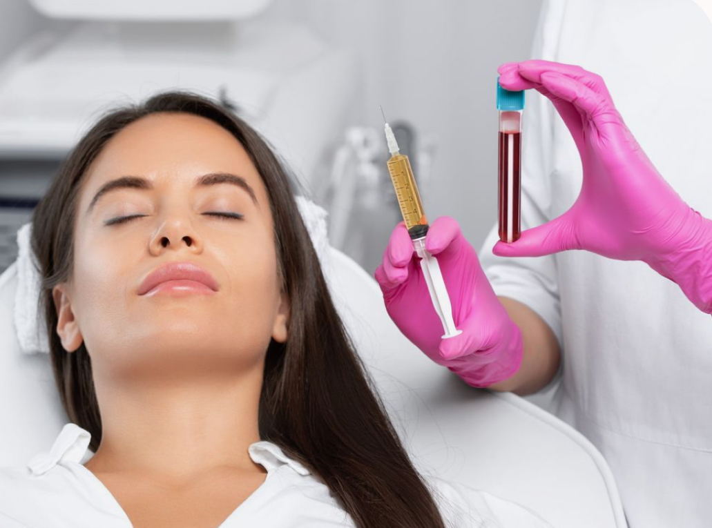 بلازما الشعر المفعلة بالفيتامينات